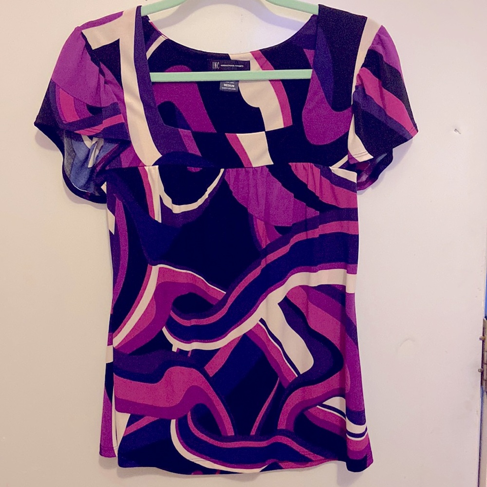 INC International Concepts Blouse M